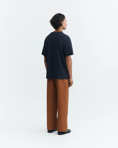 CAMISETA STRAW CAMP AARON NAVY - FRONT OF