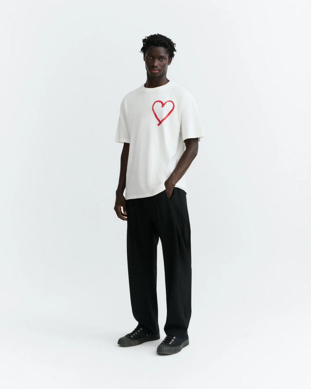 CAMISETA HEART TAPE AARON - FRONT OF