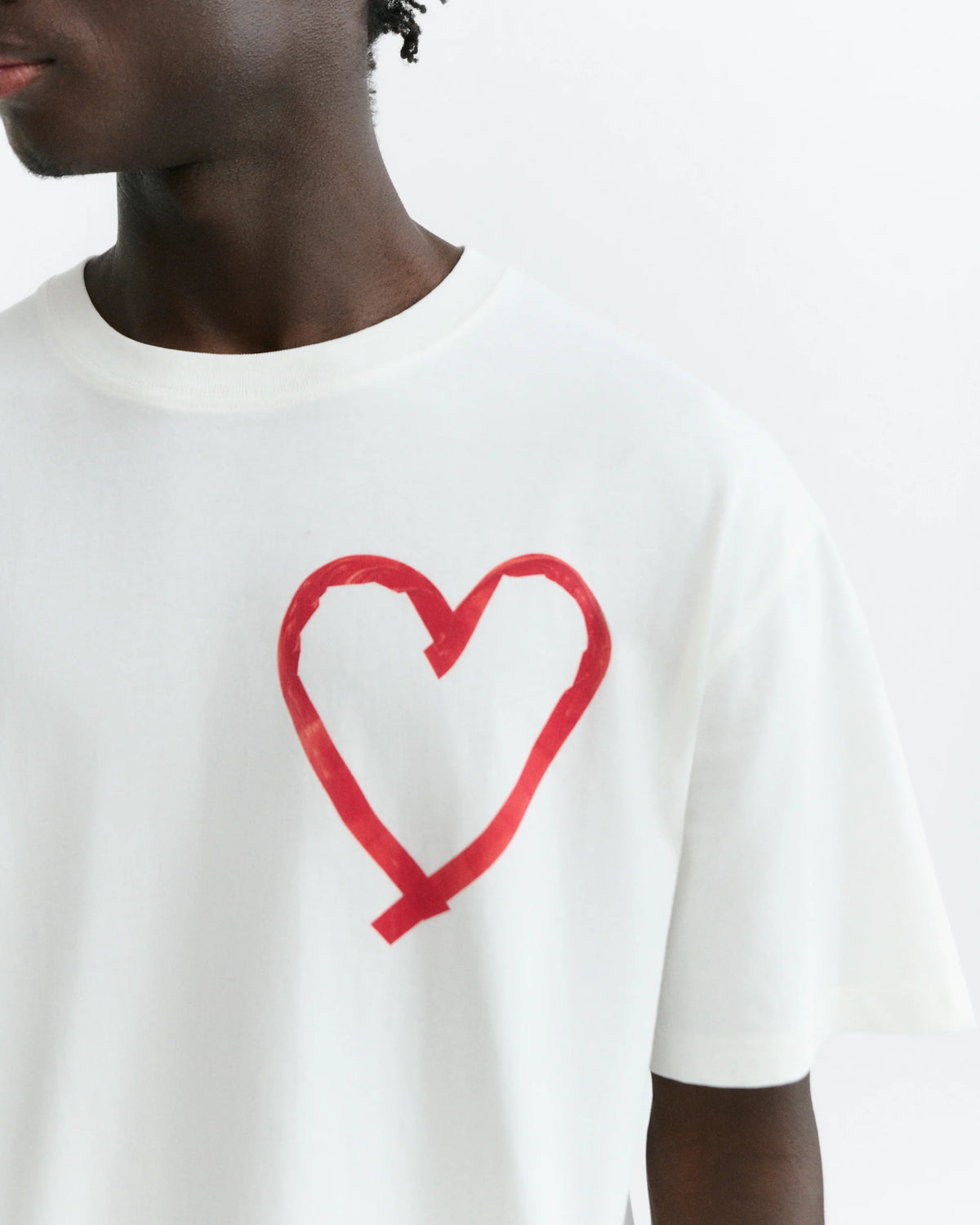 CAMISETA HEART TAPE AARON - FRONT OF