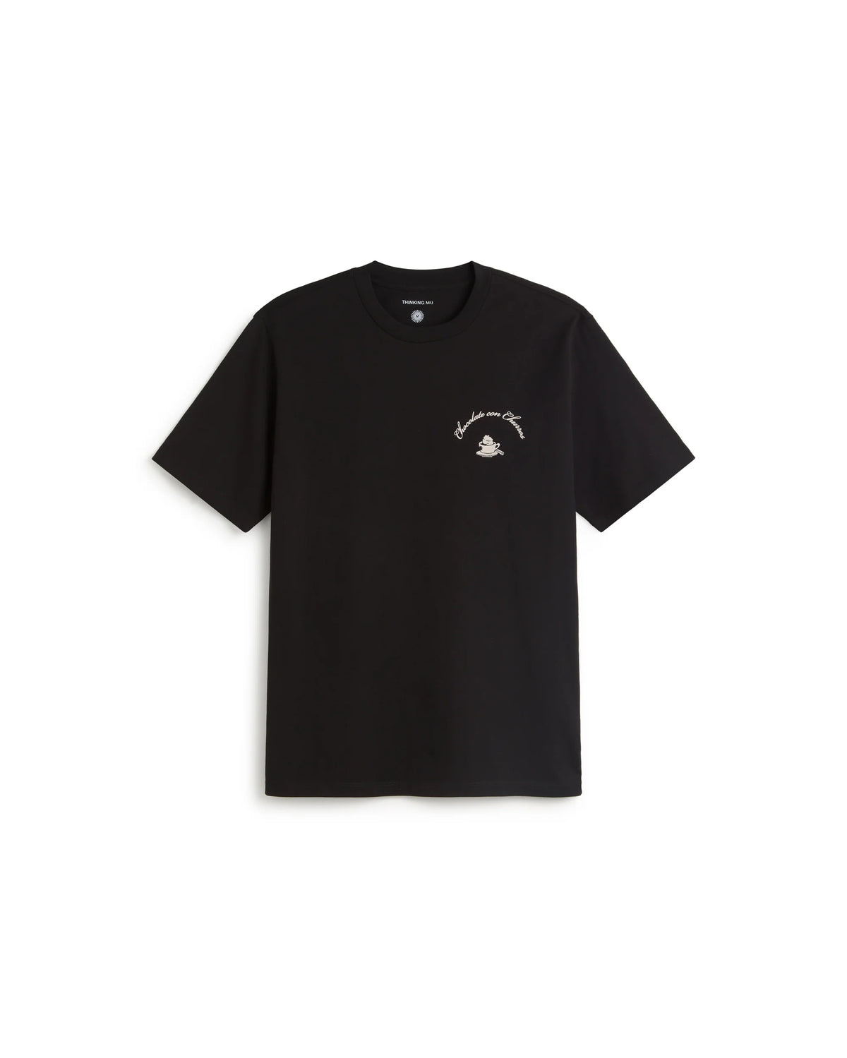 CAMISETA CHURROS ZACH BLACK - FRONT OF