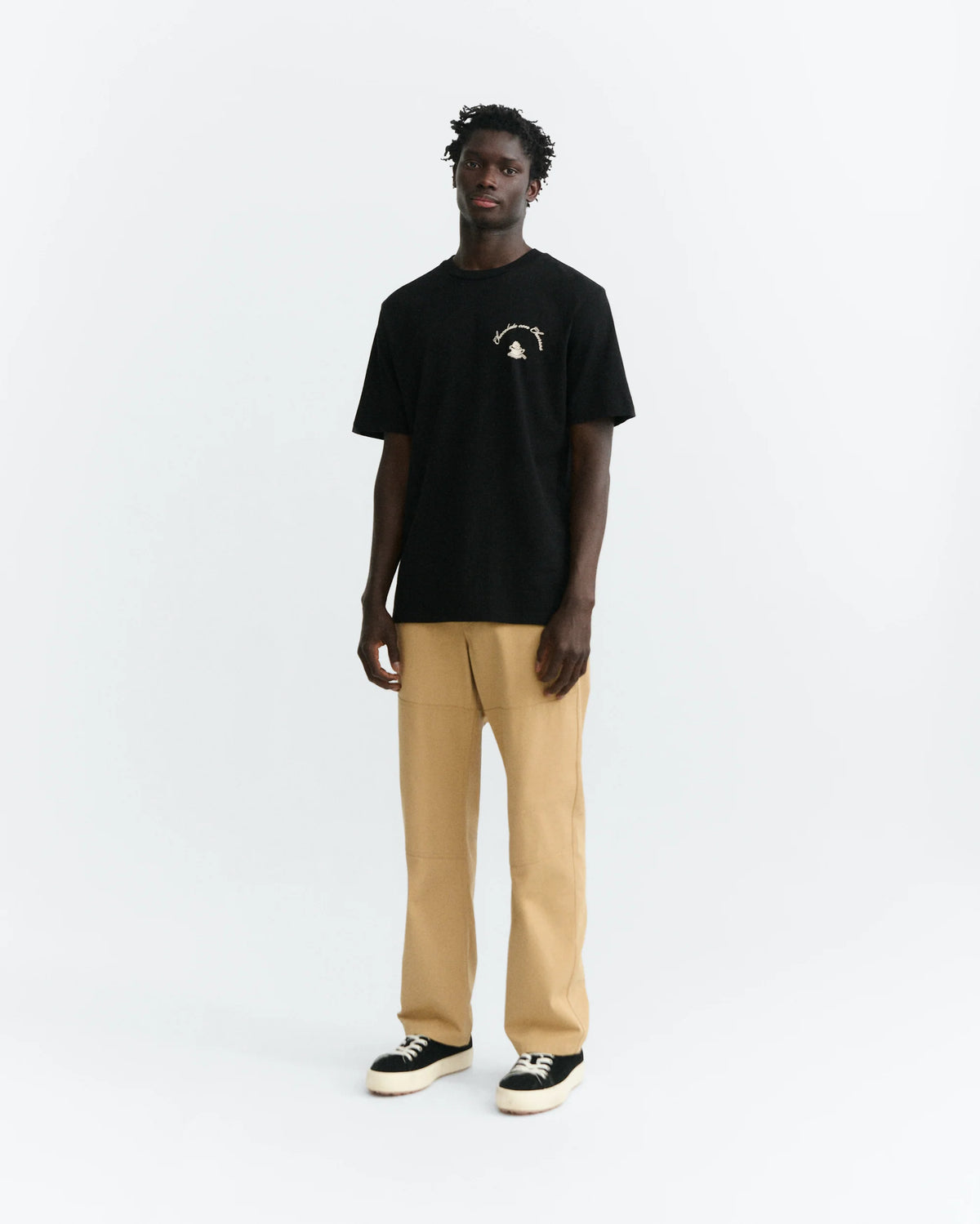 CAMISETA CHURROS ZACH BLACK - FRONT OF