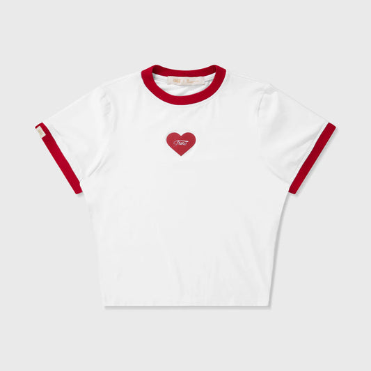 MEMORIES SLIM T-SHIRT WHITE - FRONT OF