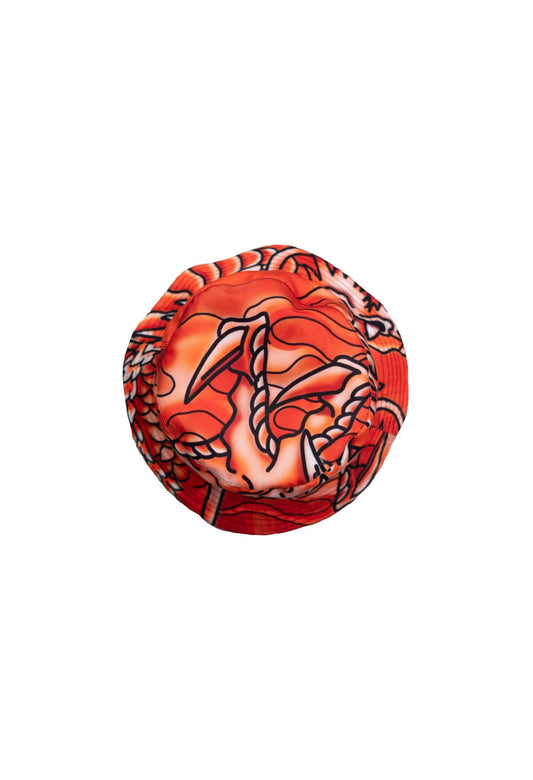 BUCKET HAT DRAGON - FRONT OF