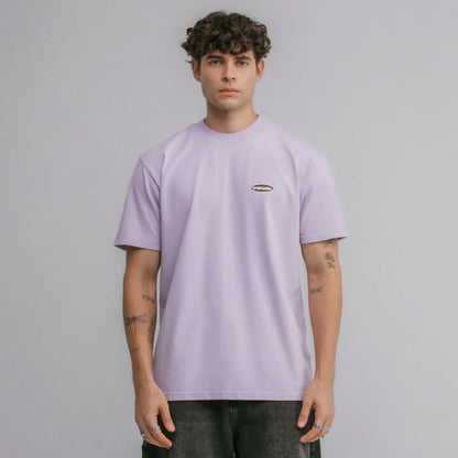 MOONLIGHT REGULAR T-SHIRT LILAC - FRONT OF