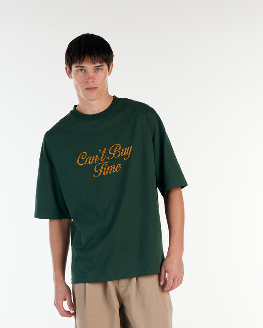 EMERSON T-SHIRT GREEN - FRONT OF.