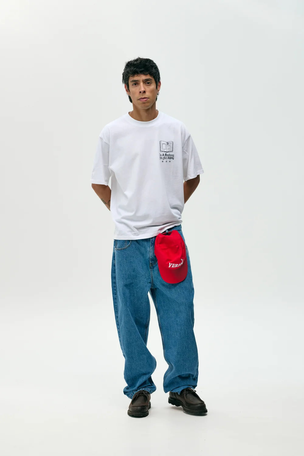 CAMISETA KINGDOM WHITE - FRONT OF