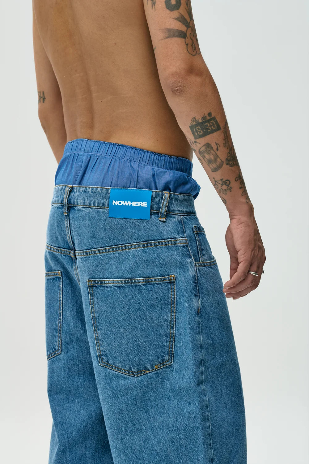 PANTALON VAQUERO NOWHERE - FRONT OF