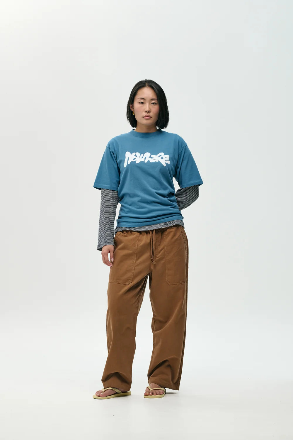 CAMISETA NOWHERE BLUE - FRONT OF