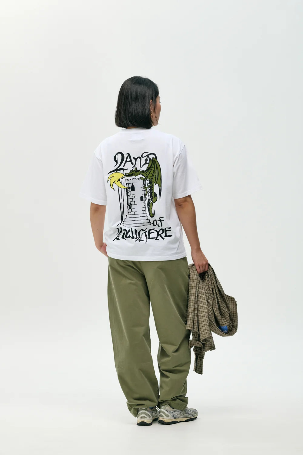 CAMISETA KINGDOM WHITE - FRONT OF