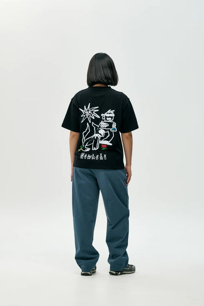 CAMISETA DOG NEGRA - FRONT OF