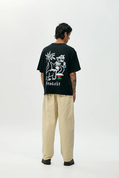 CAMISETA DOG NEGRA - FRONT OF