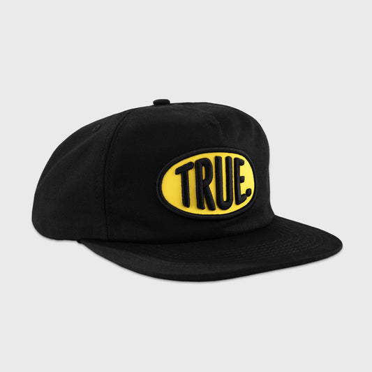 PARAISO GORRA GOLFER BLACK - FRONT OF