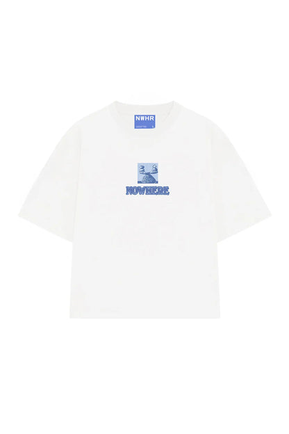 CAMISETA ALL THE PEACE I NEED BLUE - FRONT OF