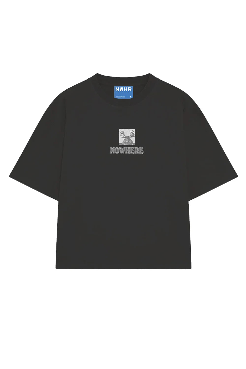 CAMISETA ALL THE PEACE I NEED BLACK - FRONT OF