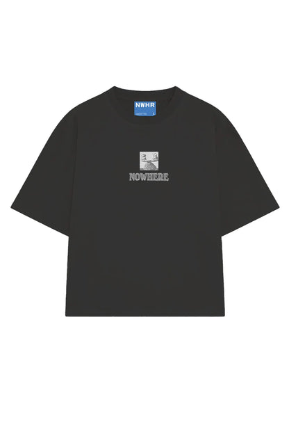 CAMISETA ALL THE PEACE I NEED BLACK - FRONT OF