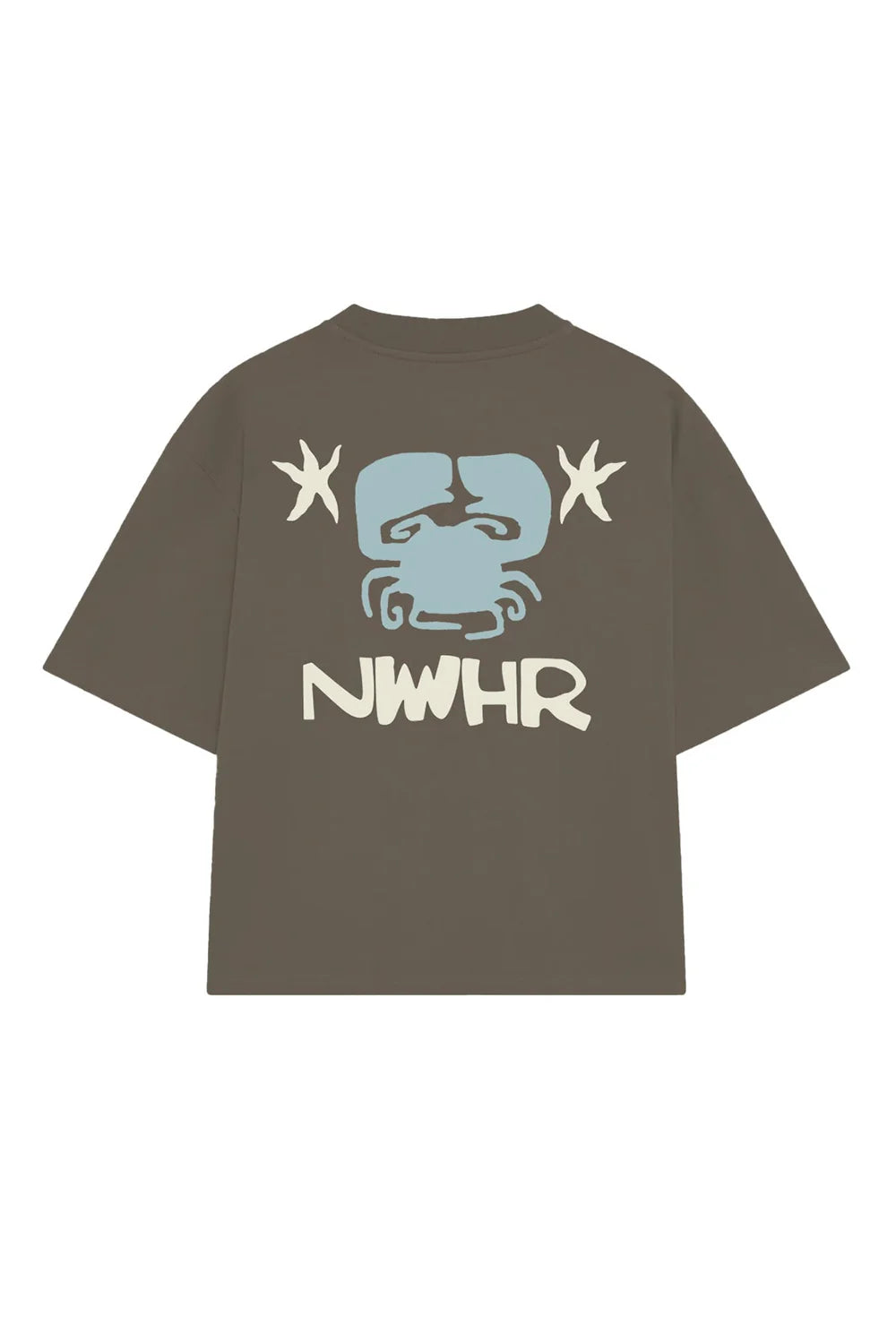 CAMISETA ENTRE AS PEDRAS BROWN - FRONT OF