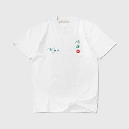 PARAISO REGULAR T-SHIRT WHITE - FRONT OF