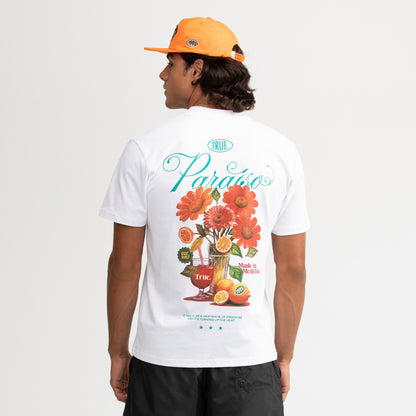 PARAISO REGULAR T-SHIRT WHITE - FRONT OF
