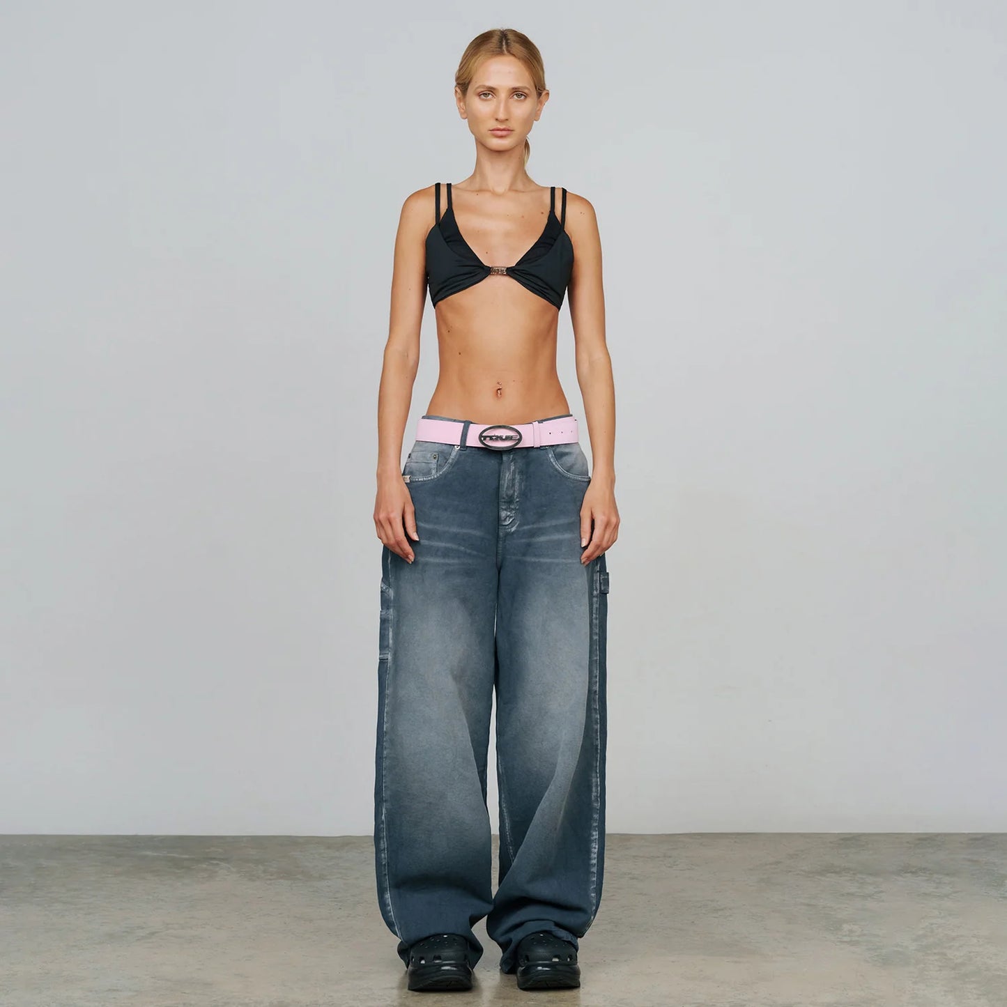 RACING CARPENTER JEANS GRAY - FRONT OF