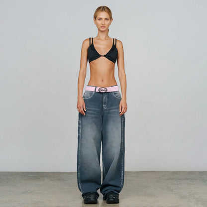 RACING CARPENTER JEANS GRAY - FRONT OF