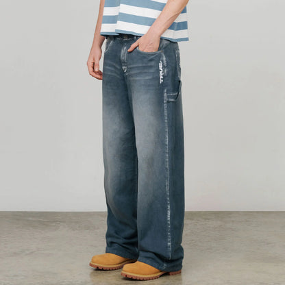 RACING CARPENTER JEANS GRAY - FRONT OF