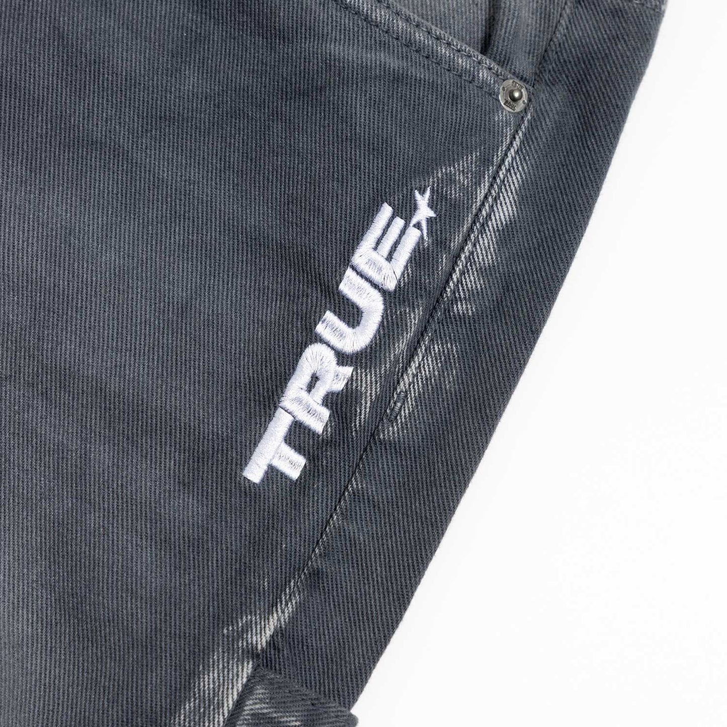 RACING CARPENTER JEANS GRAY - FRONT OF