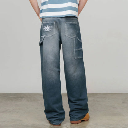 RACING CARPENTER JEANS GRAY - FRONT OF