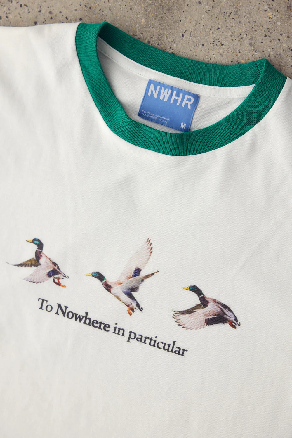 CAMISETA TO NOWHERE IN PARTICULAR - FRONT OF