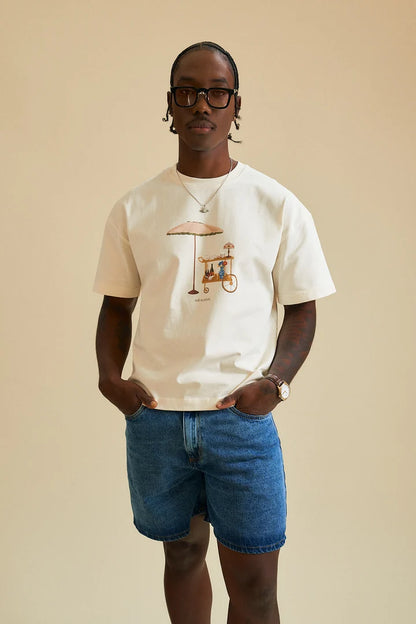 CAMISETA BOXY CARRITO EL MENAJE - FRONT OF
