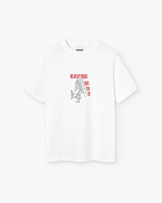 WANF SAVED BY WANF T-SHIRT - FRONT OF