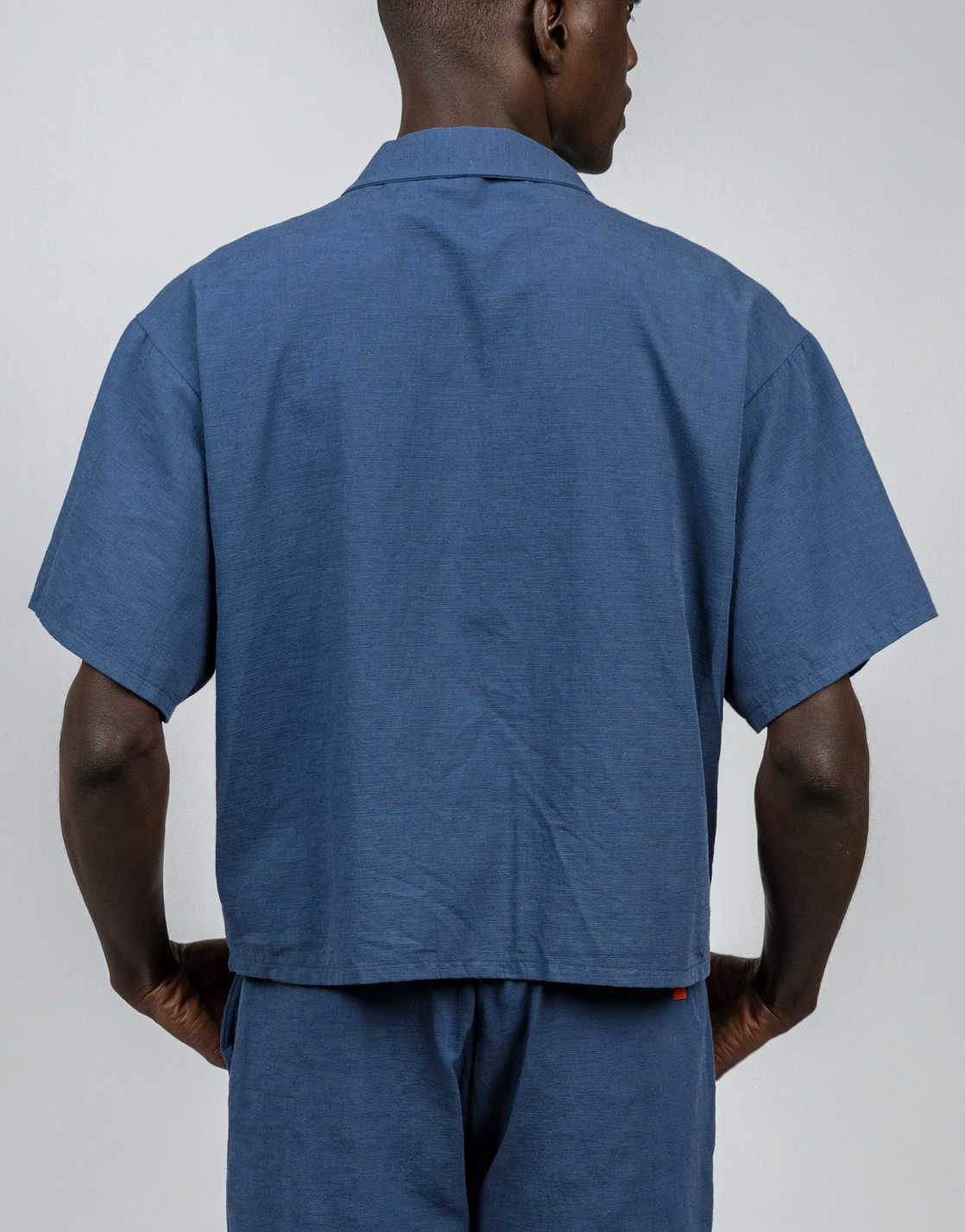 CAMISA FLOW BOXY INDIGO
