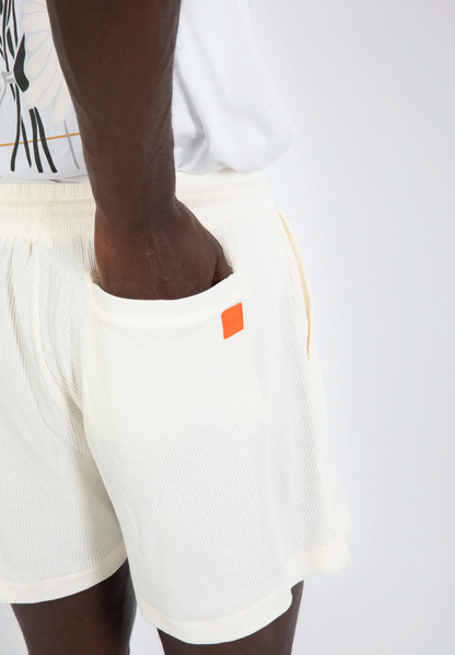 SHORT FLOW LINEN WHITE