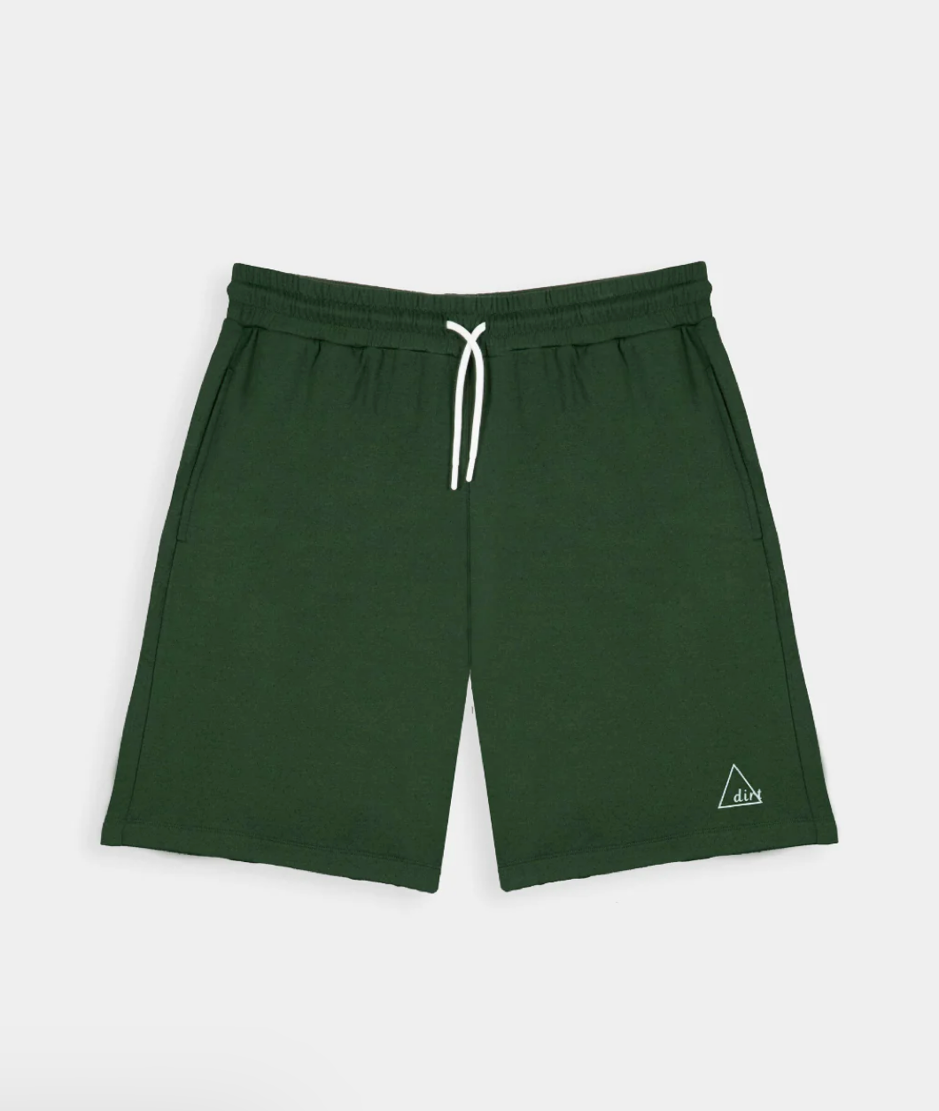 INTERLOCK SHORT GREEN - FRONT OF.