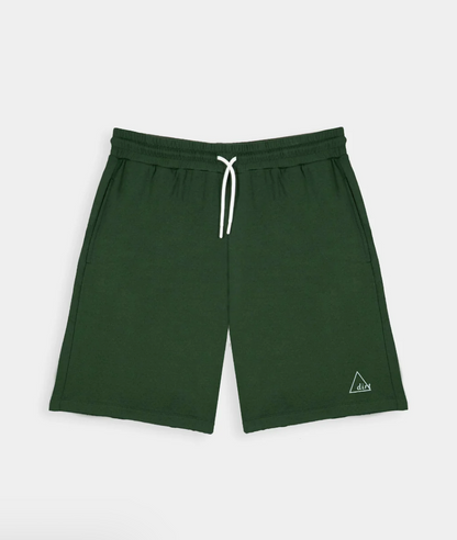 INTERLOCK SHORT GREEN - FRONT OF.