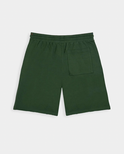 INTERLOCK SHORT GREEN - FRONT OF.