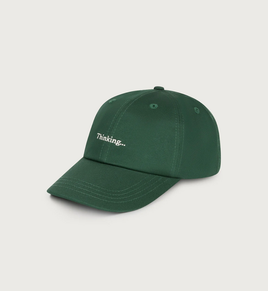 GORRA VERDE THINKING... - FRONT OF
