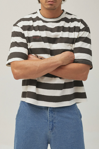 SIXXTA STRIPES ICONIC T-SHIRT - FRONT OF