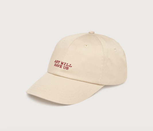 GORRA CRUDA ART WILL SAVE US - FRONT OF