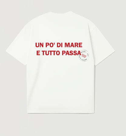 UN PO DI MARE CAMISETA BLANCA VIST - FRONT OF