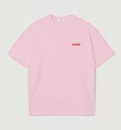 CIAO CAMISETA ROSADA VIST - FRONT OF