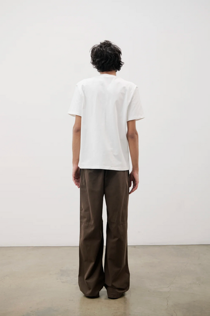 THE VENICE PANTS OLIVE - FRONT OF