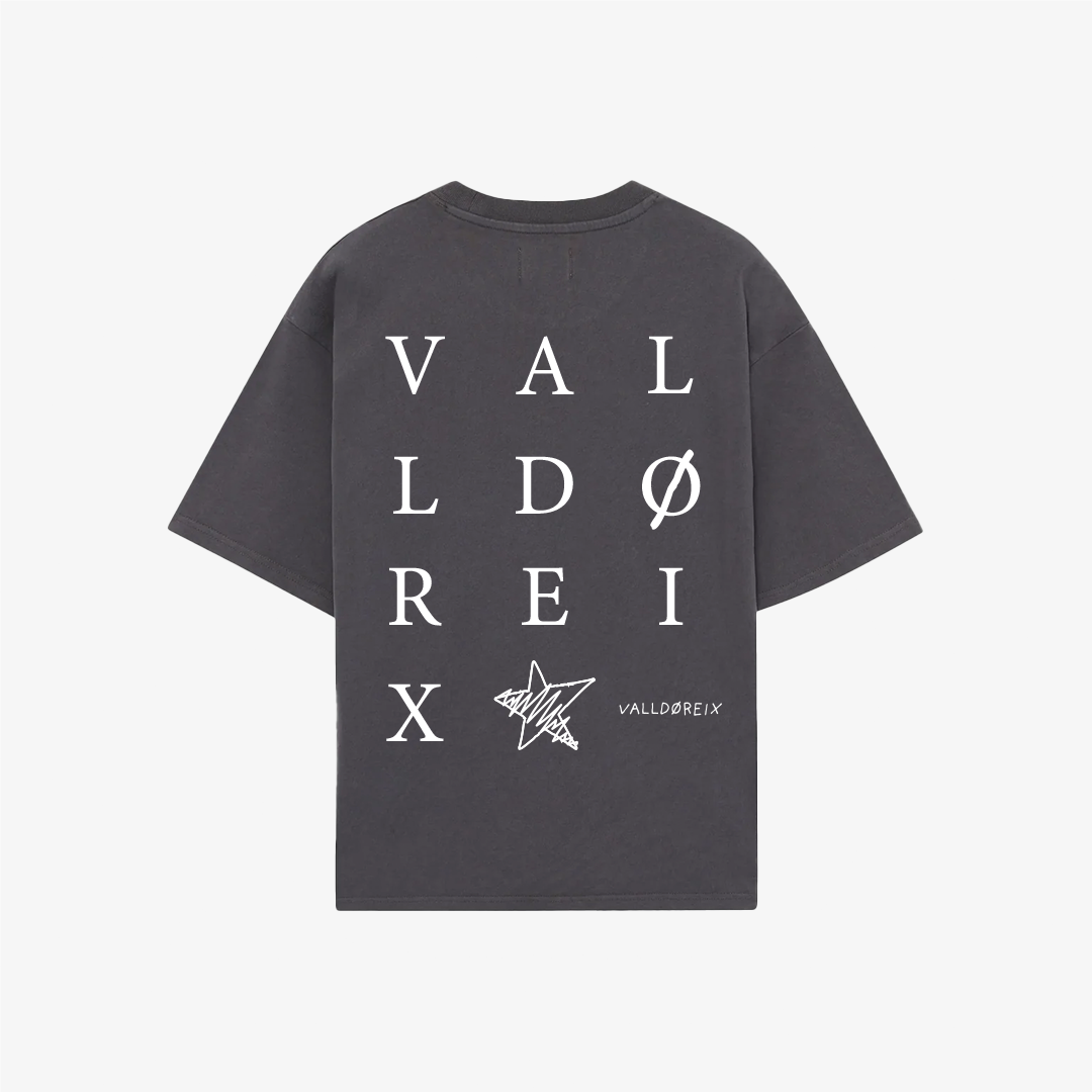 THREE SETTER TEE SHADOW GREY - FRONT OF