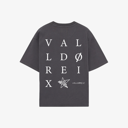 THREE SETTER TEE SHADOW GREY - FRONT OF