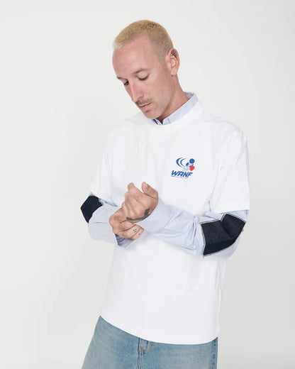 DELIVERY WANF WHITE T-SHIRT - FRONT OF