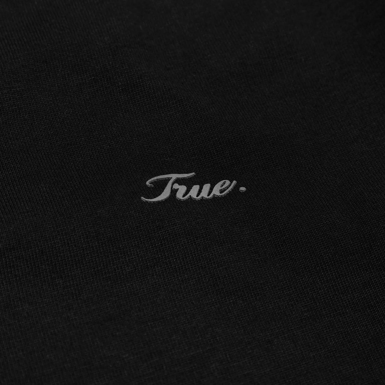 SIGNATURE T-SHIRT BLACK - FRONT OF