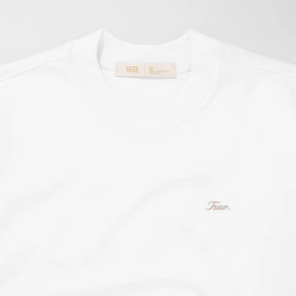 T-SHIRT SIGNATURE WHITE - FRONT OF