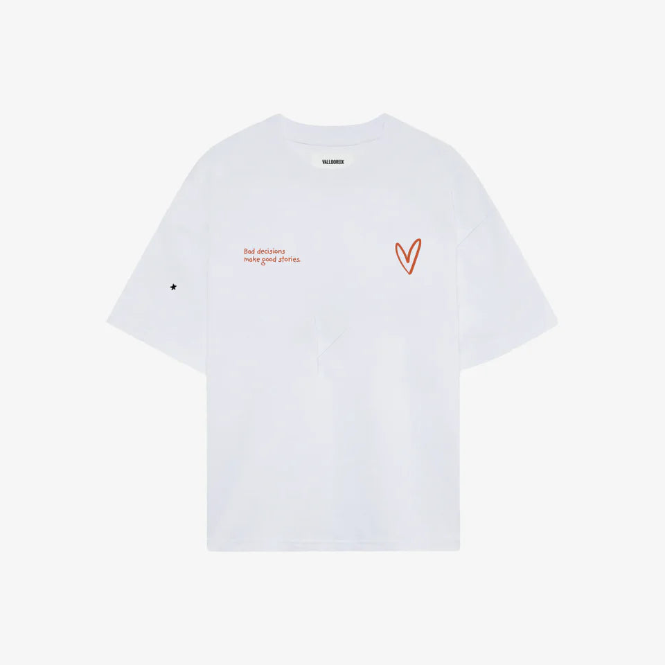 LOVE-FIFTEEN TSHIRT WHITE - FRONT OF