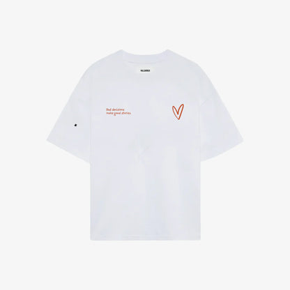 LOVE-FIFTEEN TSHIRT WHITE - FRONT OF