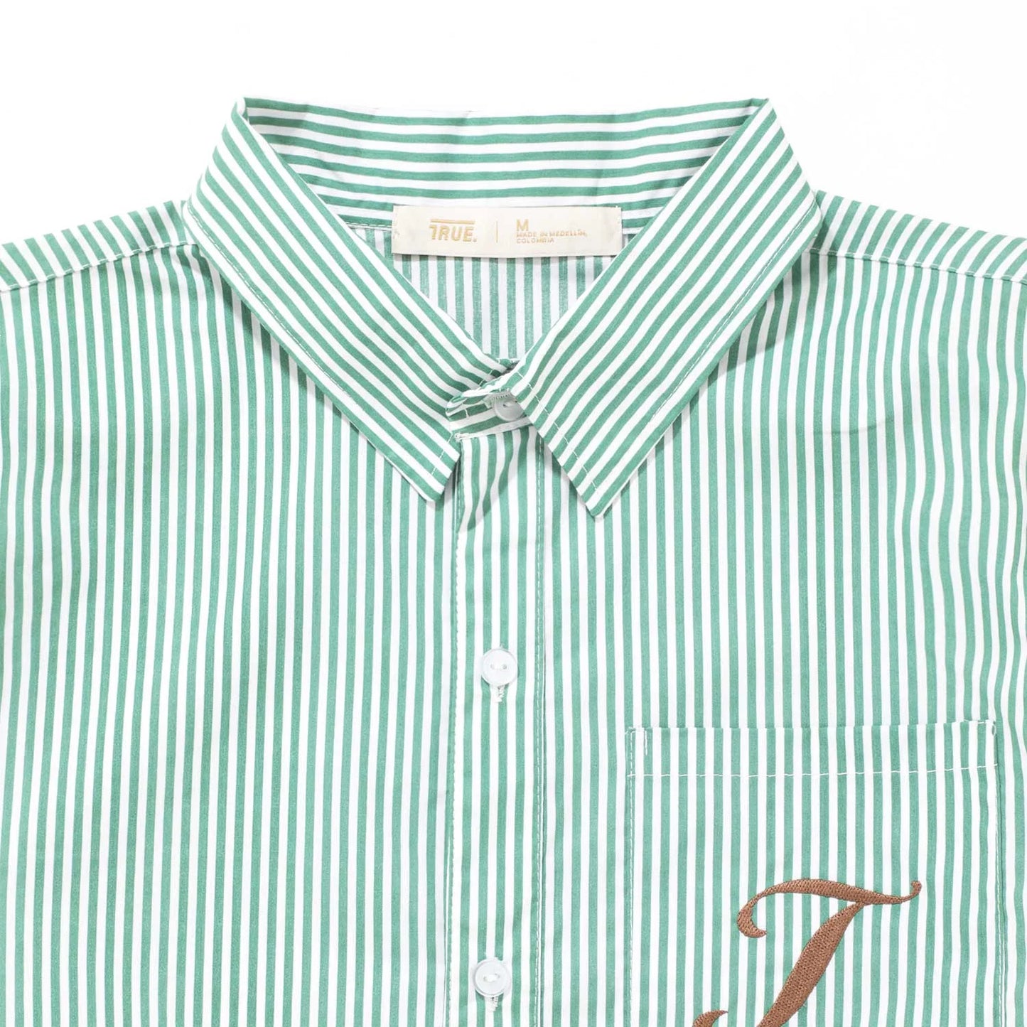 CAMISA STRIPED GREEN