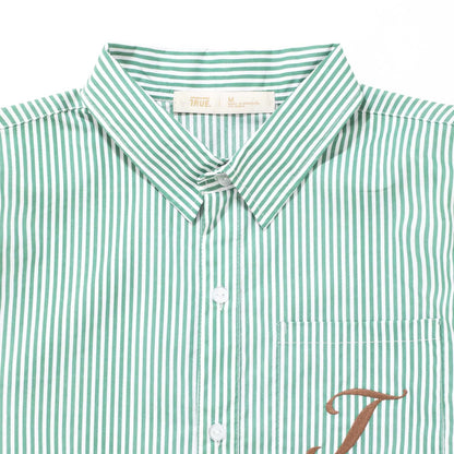 CAMISA STRIPED GREEN